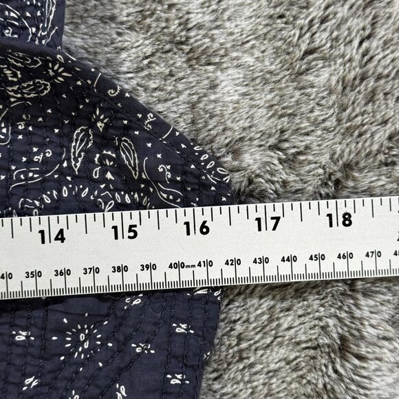 Madewell Quilted Sweetheart Crop Top Sz 2 - Picture 8 of 9